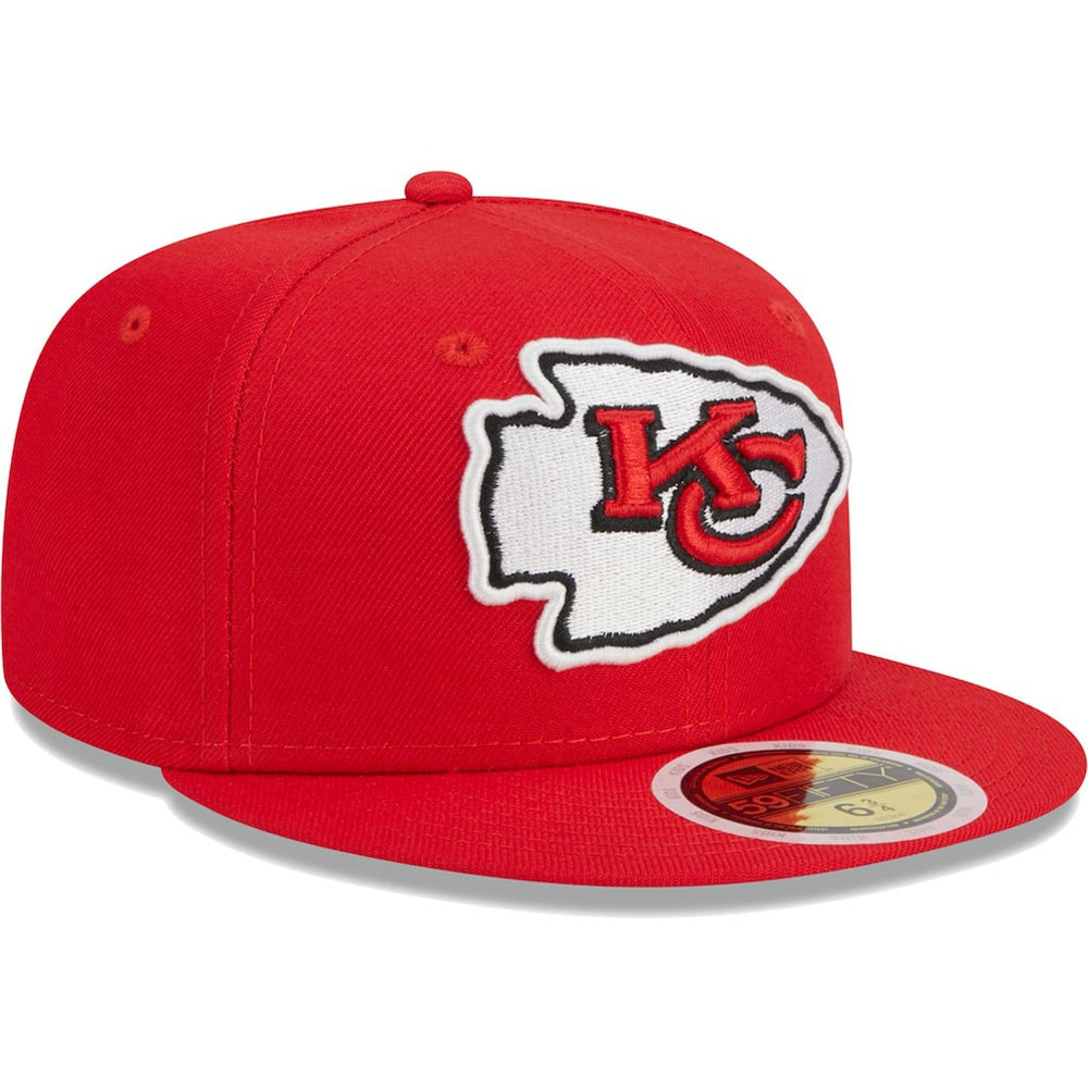 Kansas City Chiefs New Era Youth Main 59FIFTY Fitted Hat