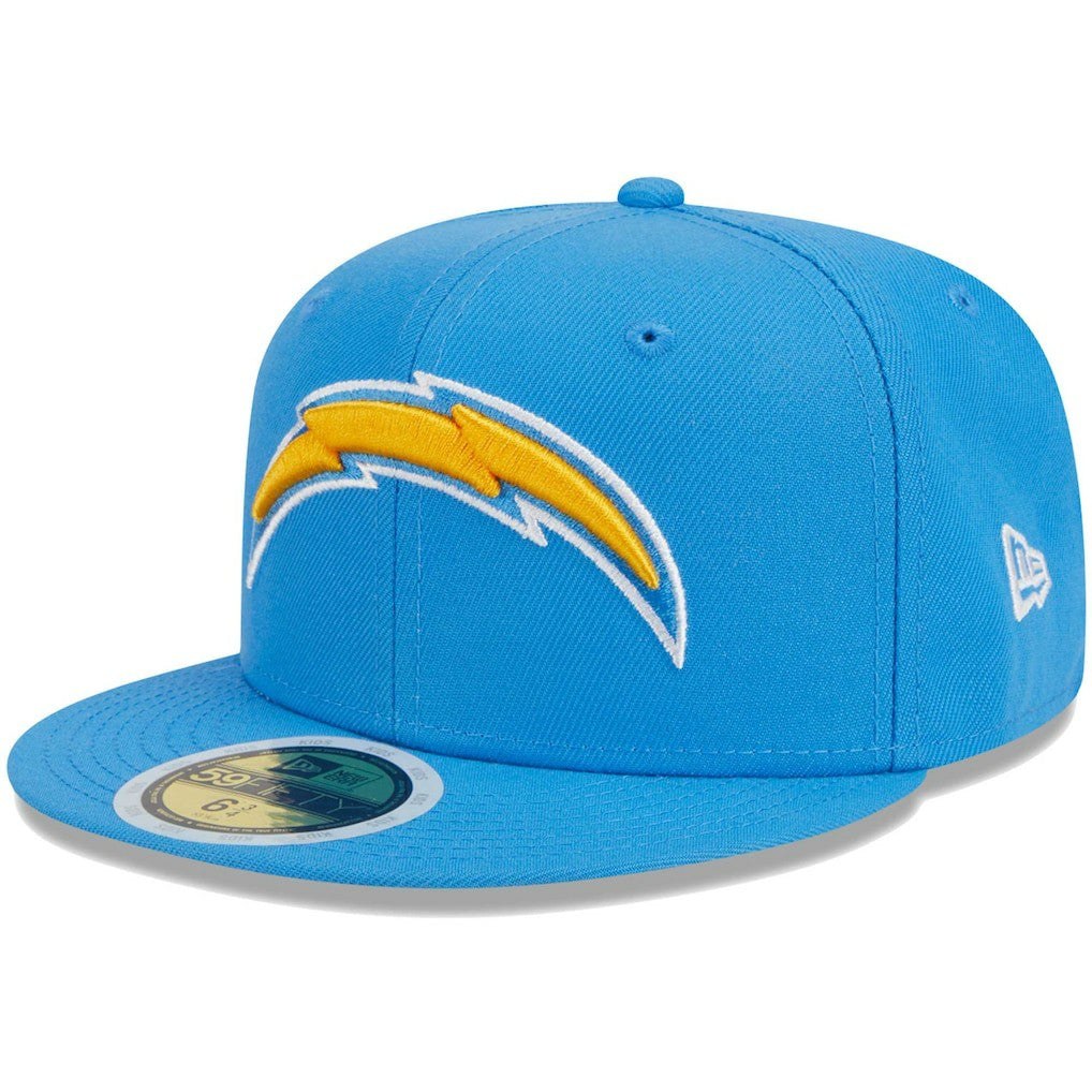 Los Angeles Chargers New Era Youth Main 59FIFTY Fitted Hat