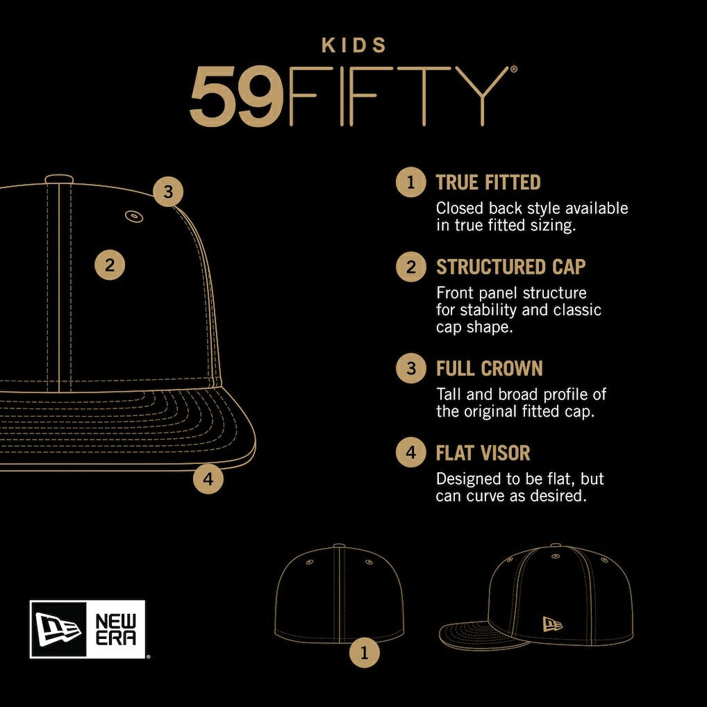 Los Angeles Rams New Era Youth Main 59FIFTY Fitted Hat
