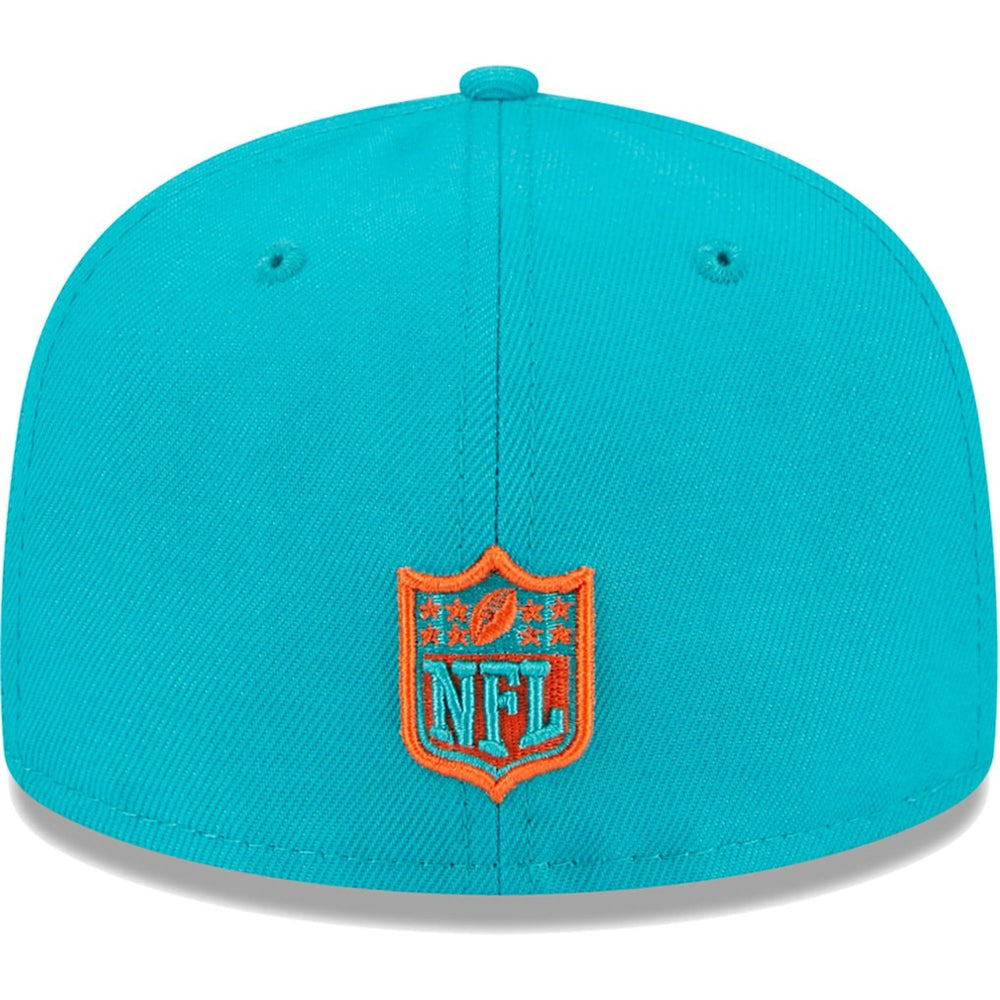 Miami Dolphins New Era Youth Main 59FIFTY Fitted Hat