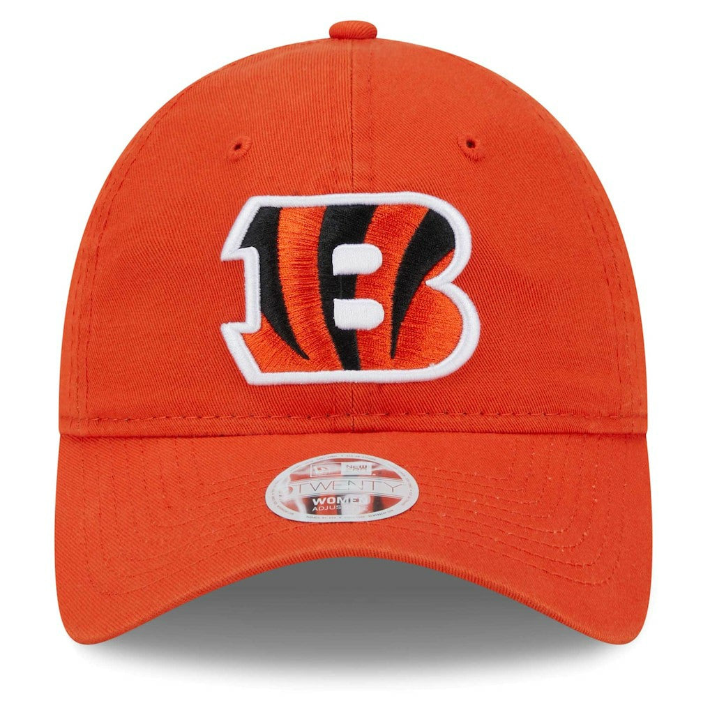Cincinnati Bengals New Era Women's Main Core Classic 2.0 9TWENTY Adjustable Hat