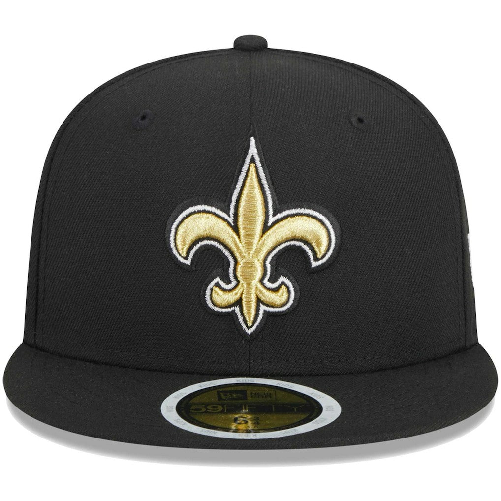 New Orleans Saints New Era Youth Main 59FIFTY Fitted Hat
