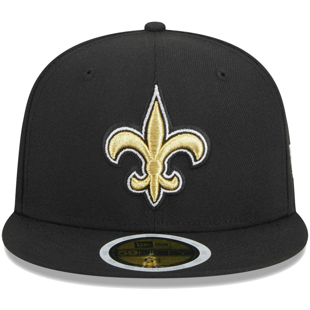 New Orleans Saints New Era Youth Main 59FIFTY Fitted Hat