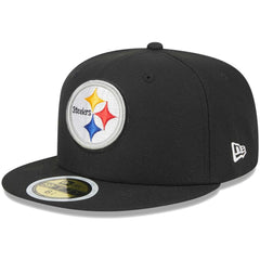 Pittsburgh Steelers New Era Youth Main 59FIFTY Fitted Hat