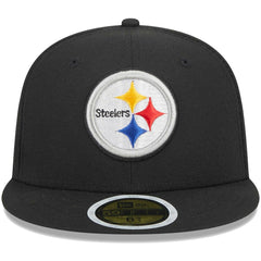 Pittsburgh Steelers New Era Youth Main 59FIFTY Fitted Hat