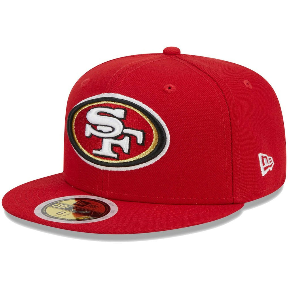 San Francisco 49ers New Era Youth Main 59FIFTY Fitted Hat