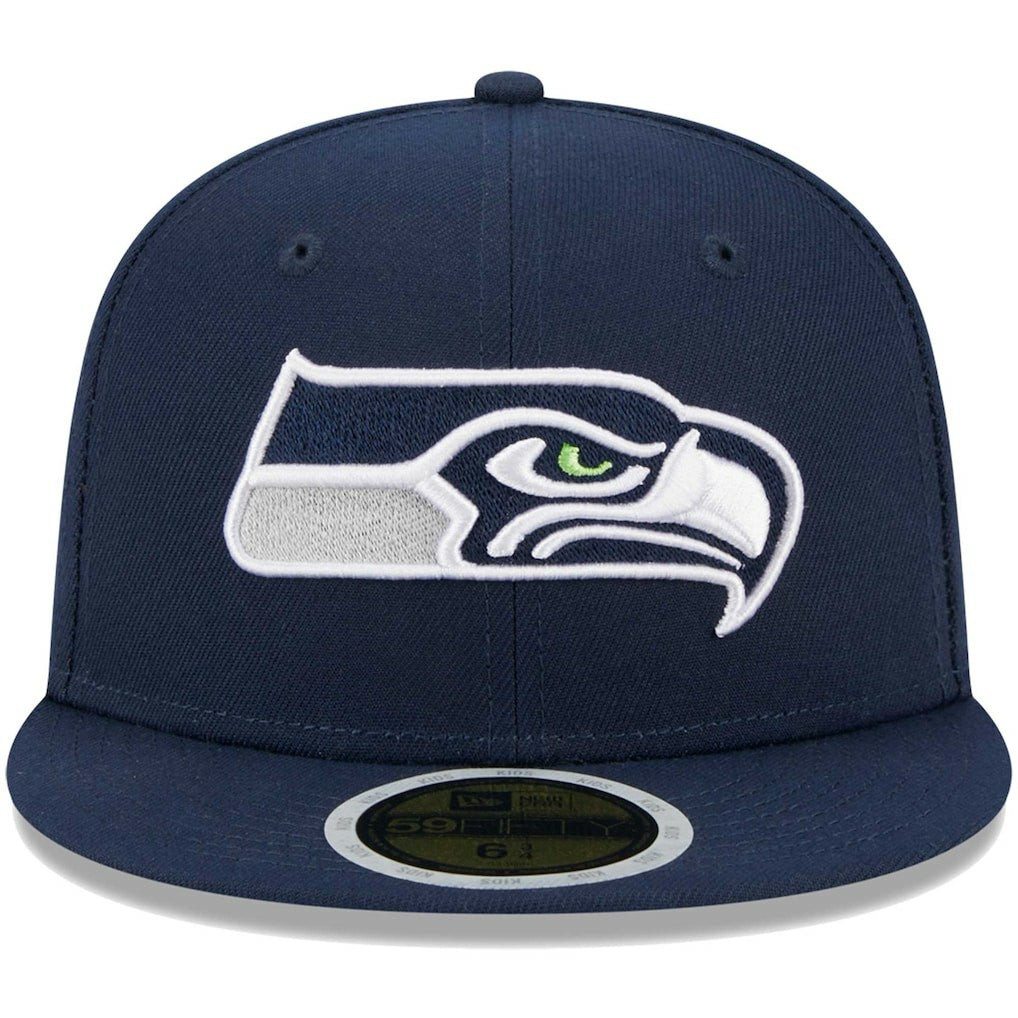Seattle Seahawks New Era Youth Main 59FIFTY Fitted Hat