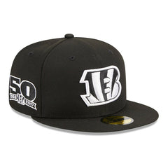 Cincinnati Bengals New Era Main Patch 59FIFTY Fitted Hat