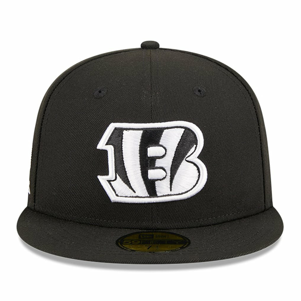 Cincinnati Bengals New Era Main Patch 59FIFTY Fitted Hat