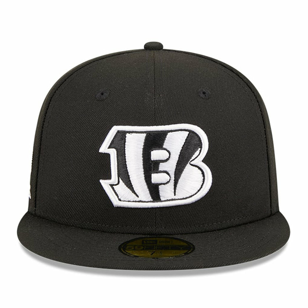Cincinnati Bengals New Era Main Patch 59FIFTY Fitted Hat