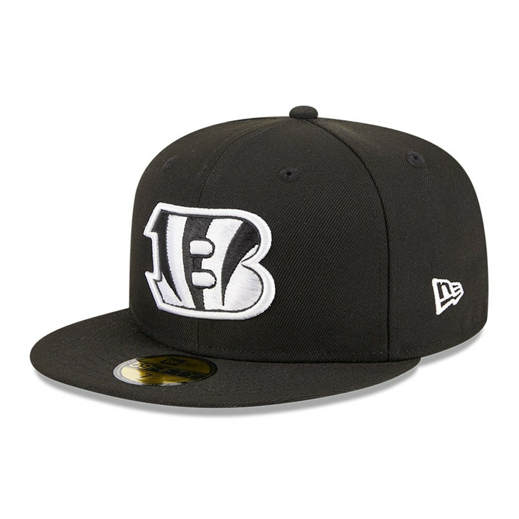 Cincinnati Bengals New Era Main Patch 59FIFTY Fitted Hat