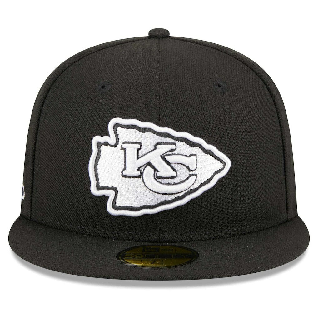 Kansas City Chiefs New Era Main Patch 59FIFTY Fitted Hat