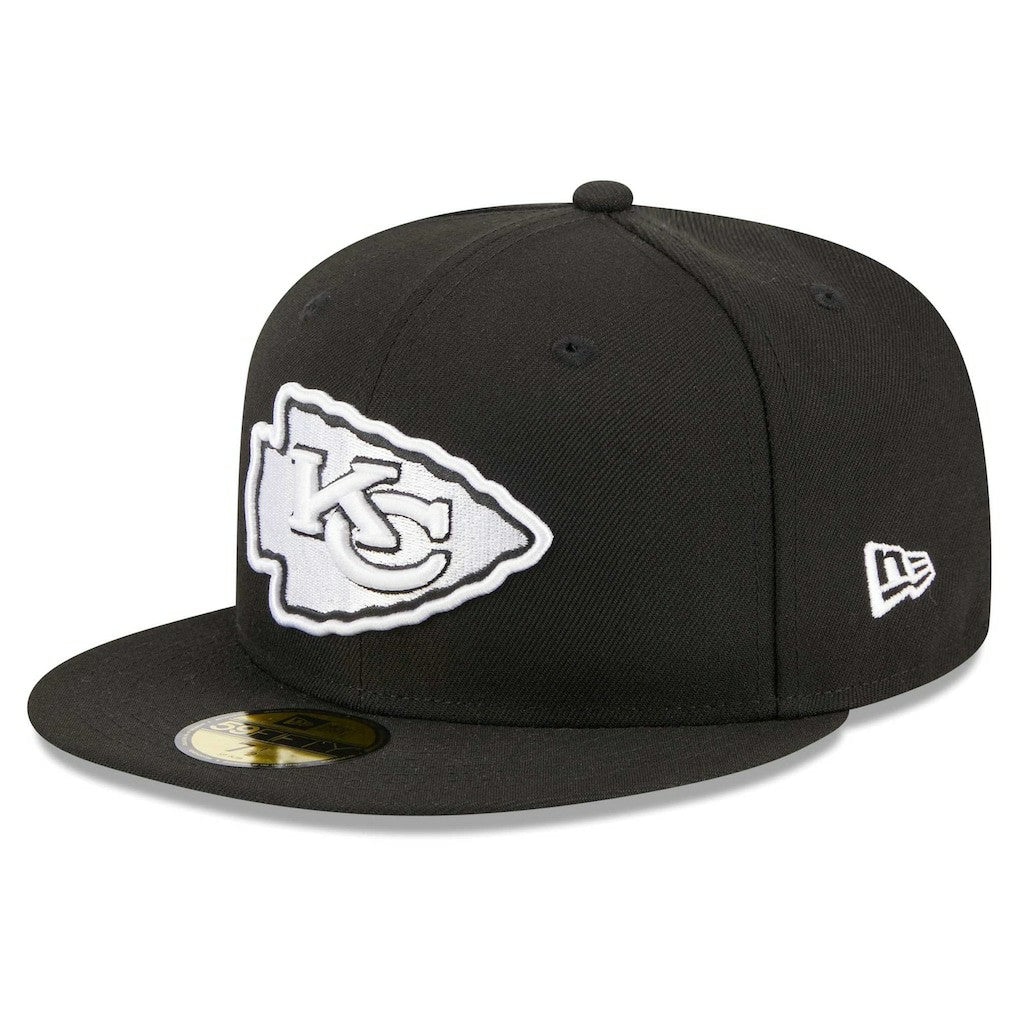 Kansas City Chiefs New Era Main Patch 59FIFTY Fitted Hat