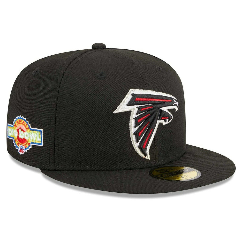 Atlanta Falcons New Era Main Patch 59FIFTY Fitted Hat