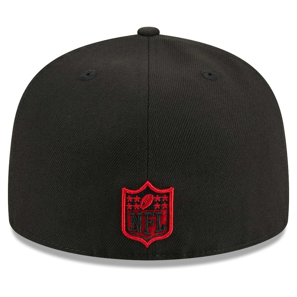 Atlanta Falcons New Era Main Patch 59FIFTY Fitted Hat