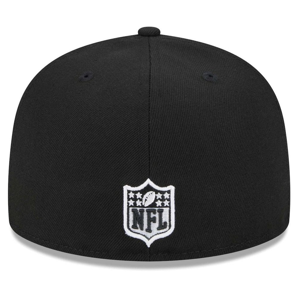 Miami Dolphins New Era Main Patch 59FIFTY Fitted Hat
