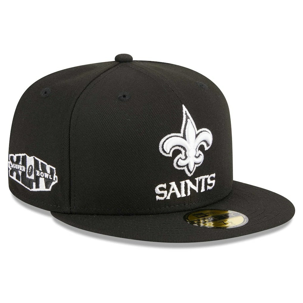 New Orleans Saints New Era Main Patch 59FIFTY Fitted Hat