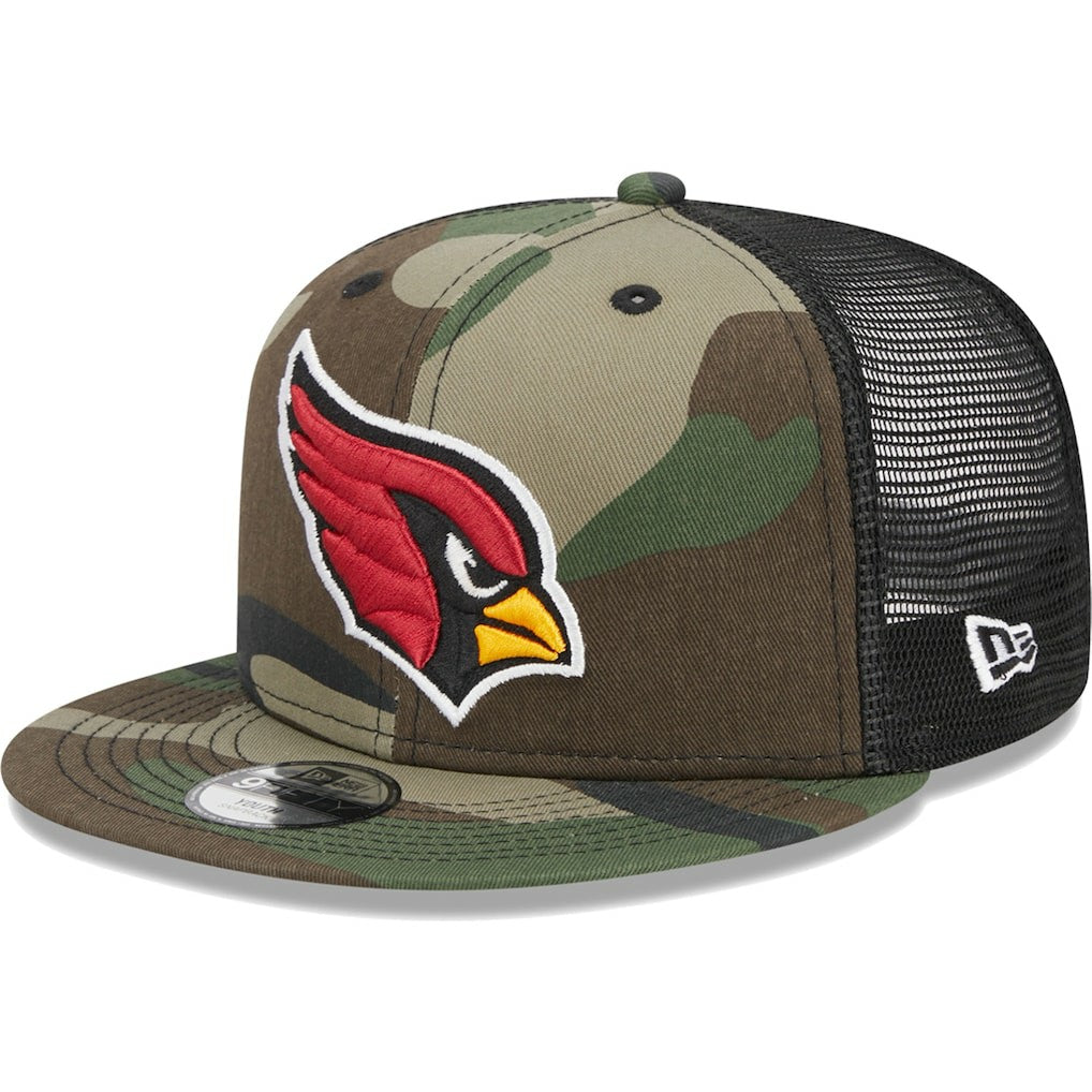 Arizona Cardinals New Era Youth Main Trucker 9FIFTY Snapback Hat