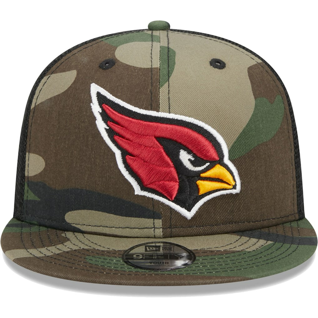 Arizona Cardinals New Era Youth Main Trucker 9FIFTY Snapback Hat