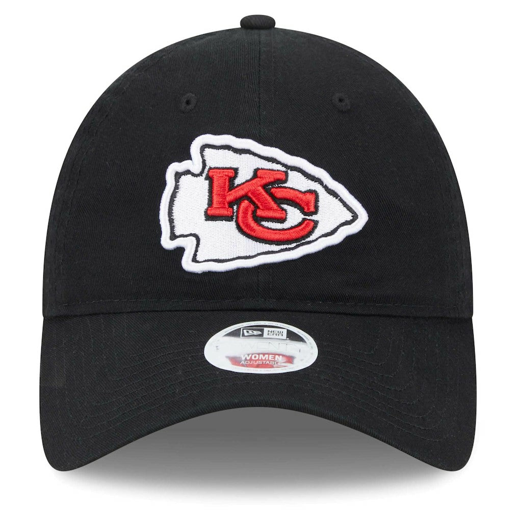 Kansas City Chiefs New Era Women's Main Core Classic 2.0 9TWENTY Adjustable Hat