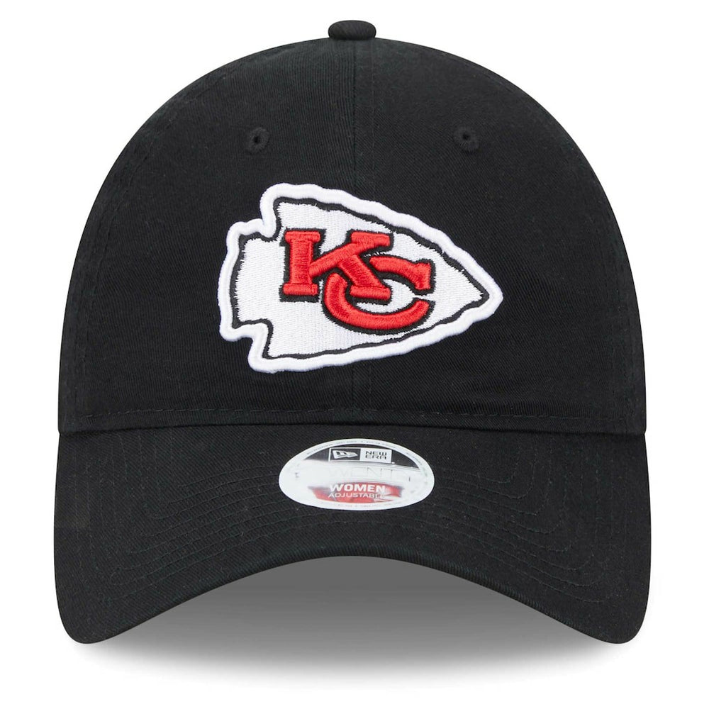 Kansas City Chiefs New Era Women's Main Core Classic 2.0 9TWENTY Adjustable Hat