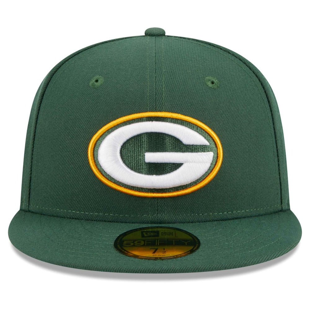Green Bay Packers New Era Main Patch 59FIFTY Fitted Hat