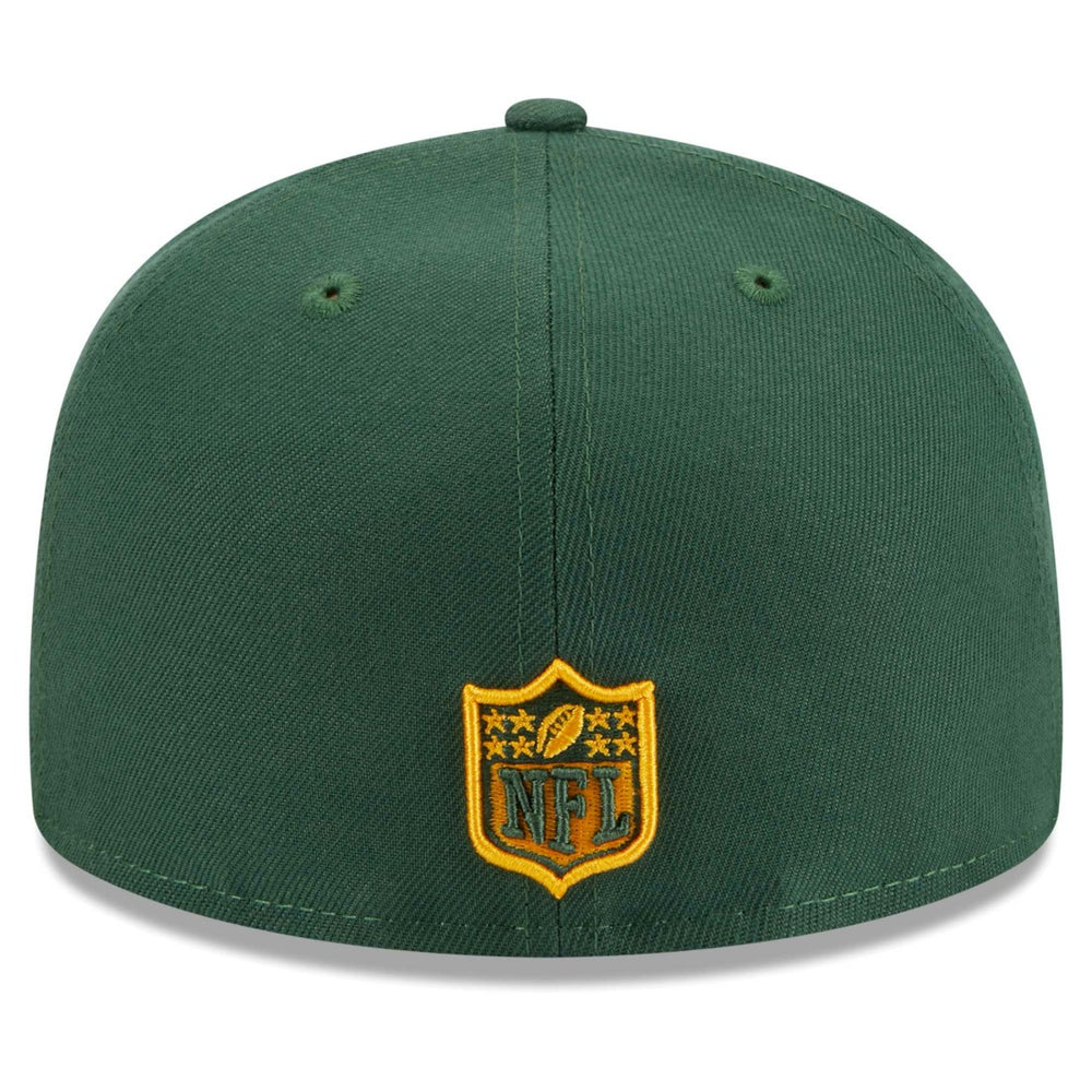 Green Bay Packers New Era Main Patch 59FIFTY Fitted Hat