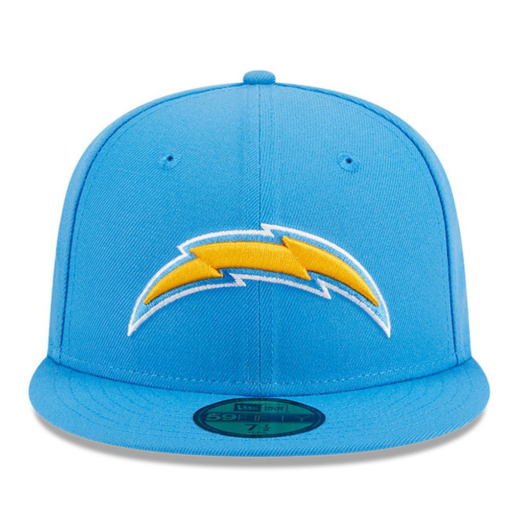 Los Angeles Chargers New Era Main Patch 59FIFTY Fitted Hat