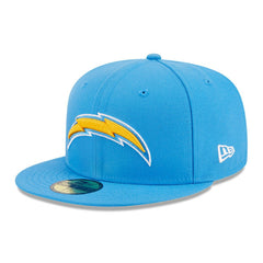 Los Angeles Chargers New Era Main Patch 59FIFTY Fitted Hat