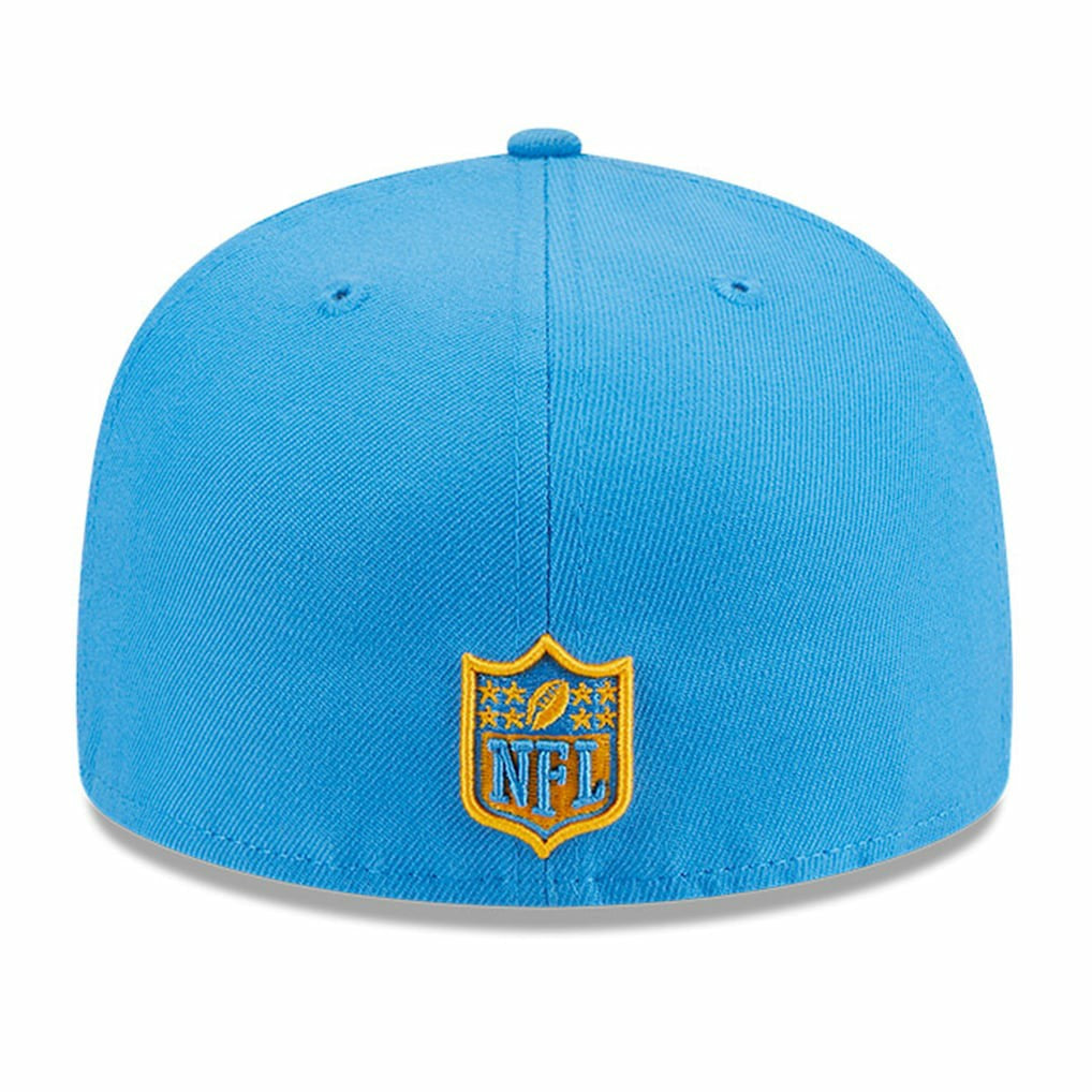 Los Angeles Chargers New Era Main Patch 59FIFTY Fitted Hat