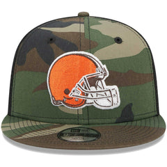 Cleveland Browns New Era Youth Main Trucker 9FIFTY Snapback Hat