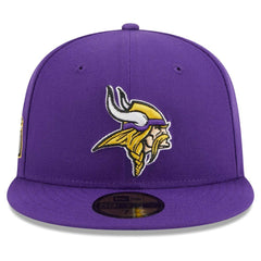 Minnesota Vikings New Era Main Patch 59FIFTY Fitted Hat