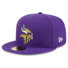 Minnesota Vikings New Era Main Patch 59FIFTY Fitted Hat