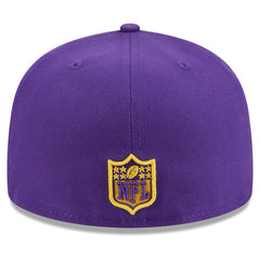 Minnesota Vikings New Era Main Patch 59FIFTY Fitted Hat