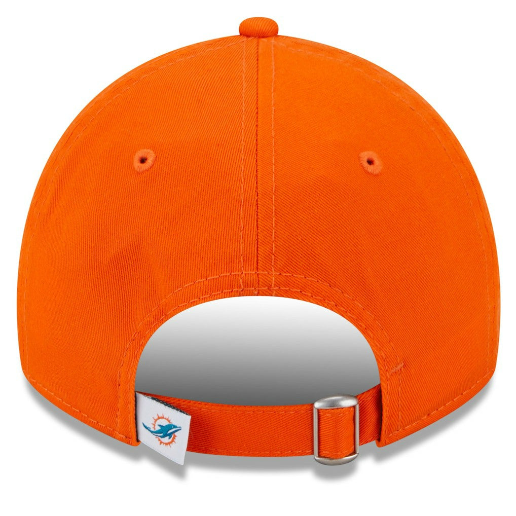 Miami Dolphins New Era Women's Main Core Classic 2.0 9TWENTY Adjustable Hat