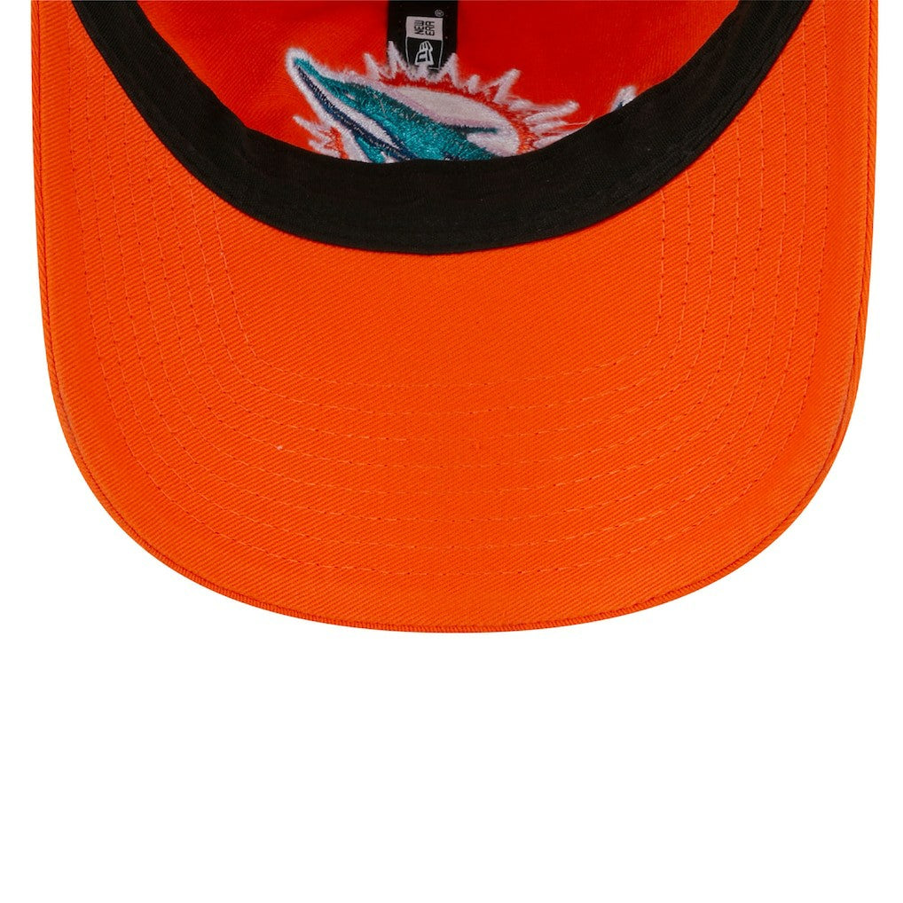 Miami Dolphins New Era Women's Main Core Classic 2.0 9TWENTY Adjustable Hat