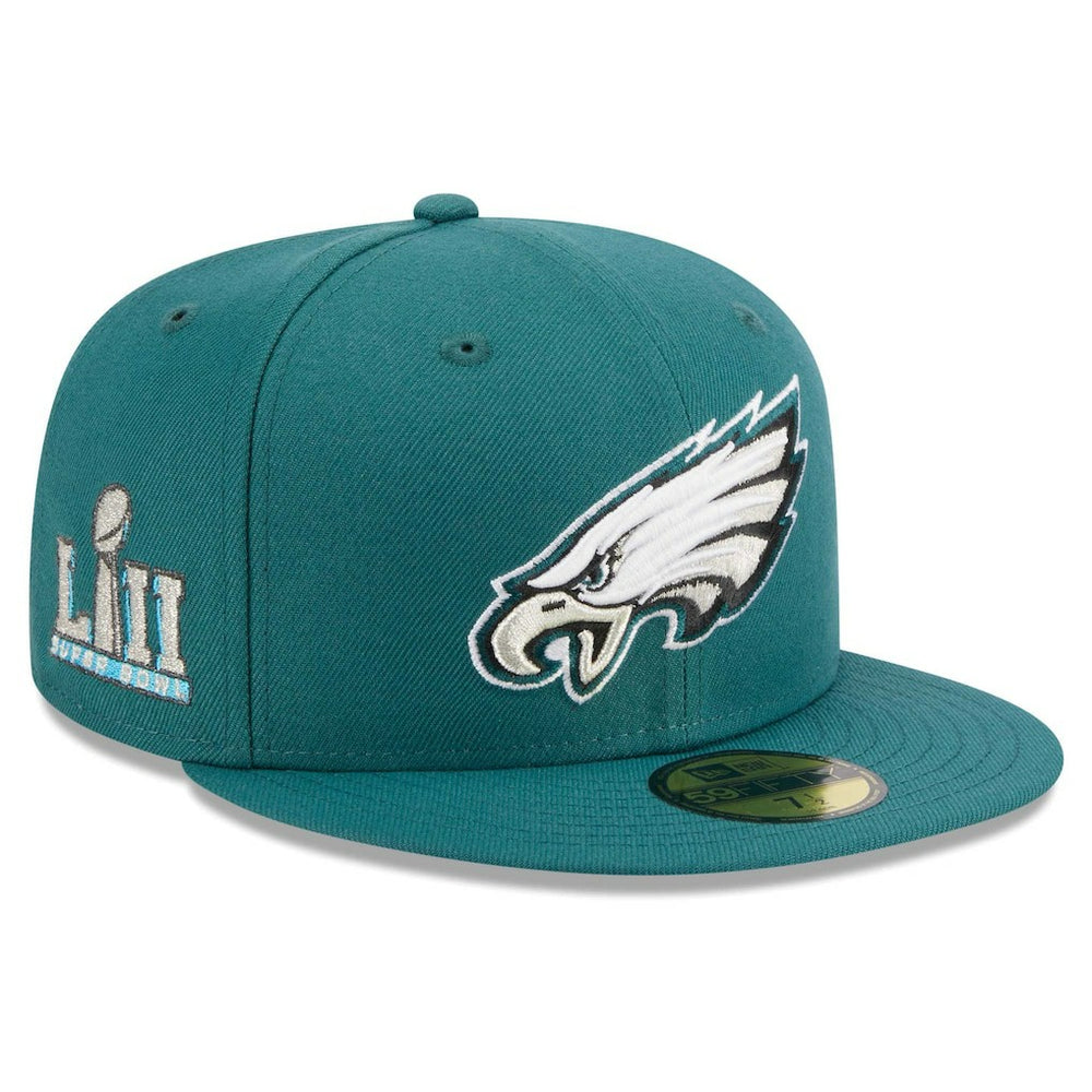 Philadelphia Eagles New Era Main Patch 59FIFTY Fitted Hat
