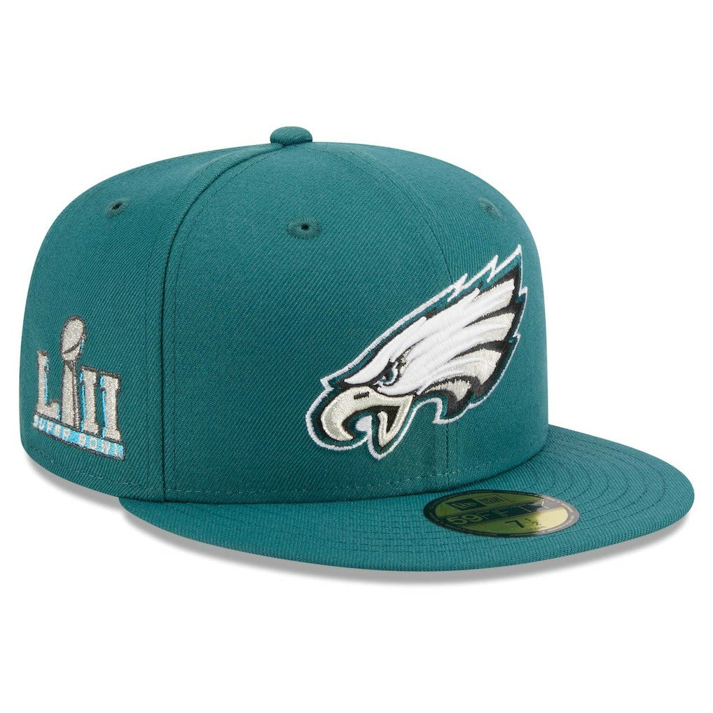 Philadelphia Eagles New Era Main Patch 59FIFTY Fitted Hat