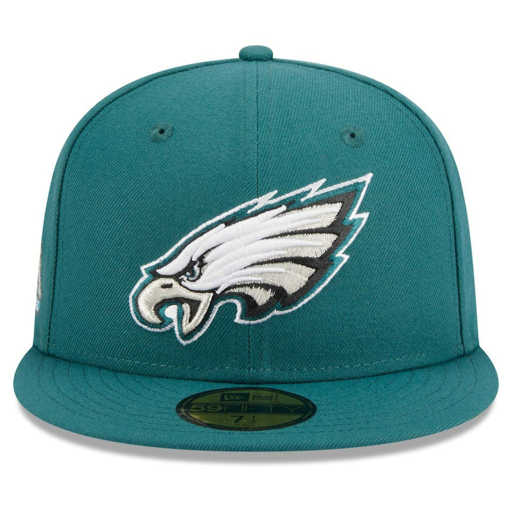 Philadelphia Eagles New Era Main Patch 59FIFTY Fitted Hat