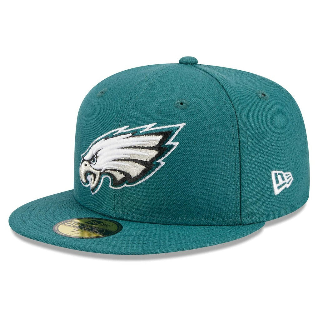Philadelphia Eagles New Era Main Patch 59FIFTY Fitted Hat