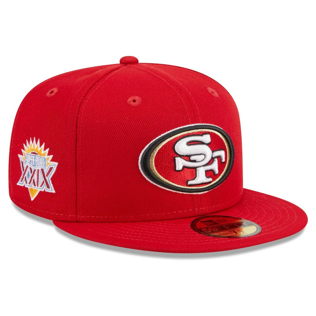 San Francisco 49ers New Era Main Patch 59FIFTY Fitted Hat