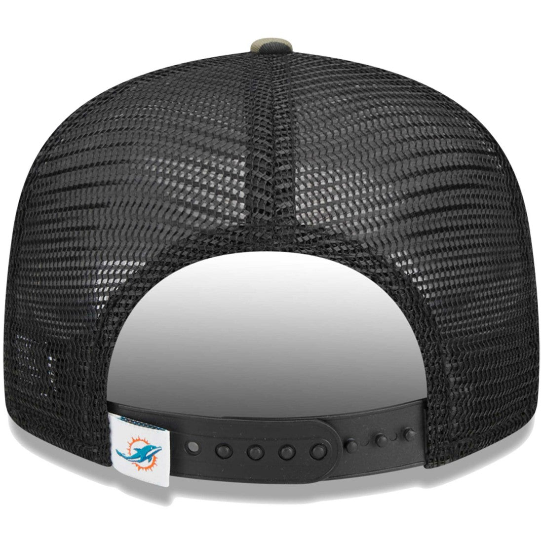 Miami Dolphins New Era Youth Main Trucker 9FIFTY Snapback Hat