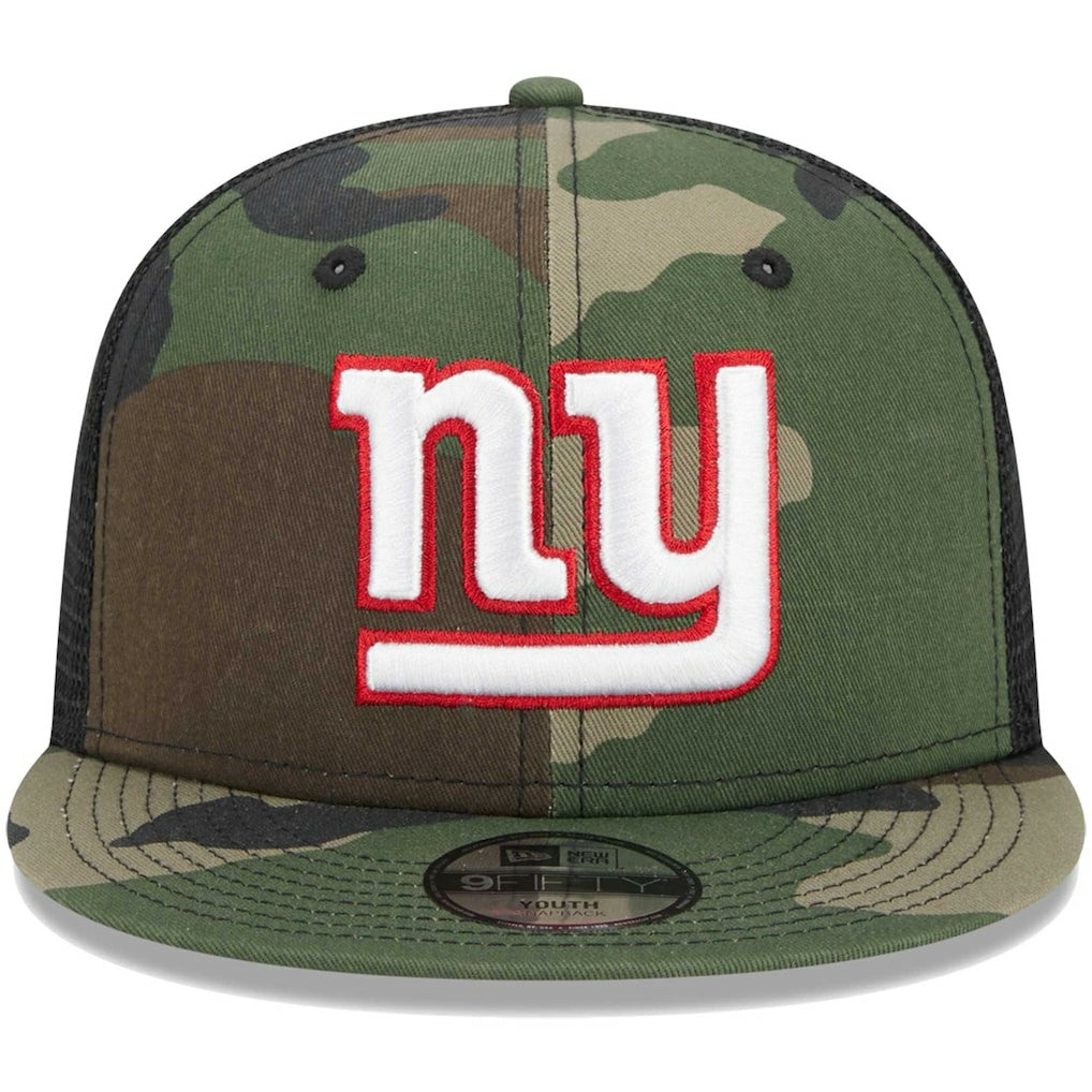 New York Giants New Era Youth Main Trucker 9FIFTY Snapback Hat