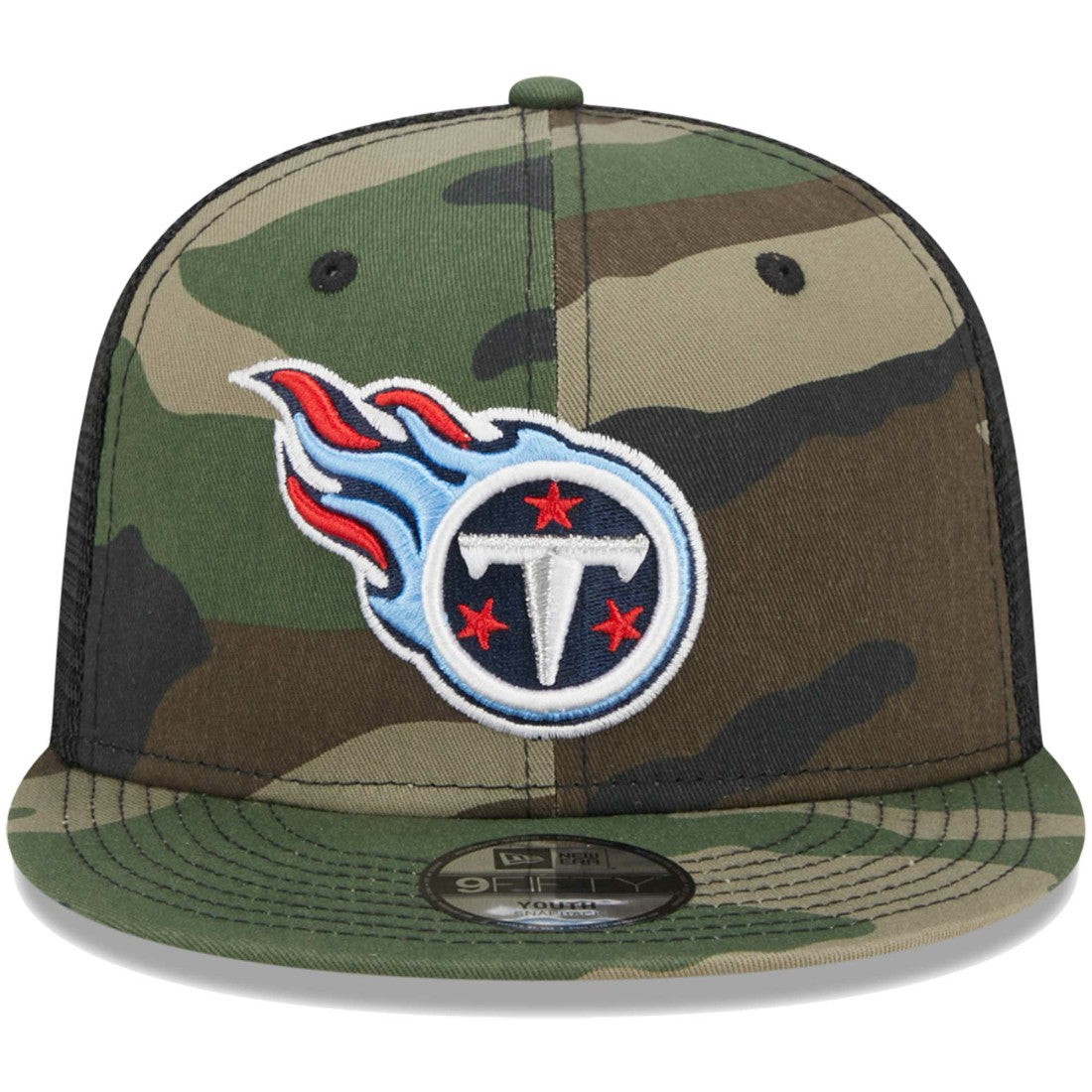 Tennessee Titans New Era Youth Main Trucker 9FIFTY Snapback Hat