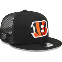 Cincinnati Bengals New Era Youth Main Trucker 9FIFTY Snapback Hat