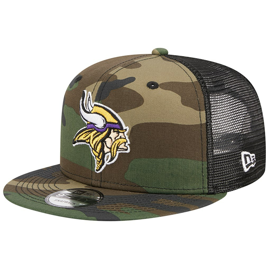 Minnesota Vikings New Era Main Trucker 9FIFTY Snapback Hat