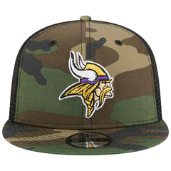 Minnesota Vikings New Era Main Trucker 9FIFTY Snapback Hat