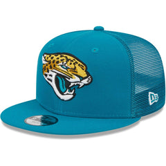Jacksonville Jaguars New Era Youth Main Trucker 9FIFTY Snapback Hat