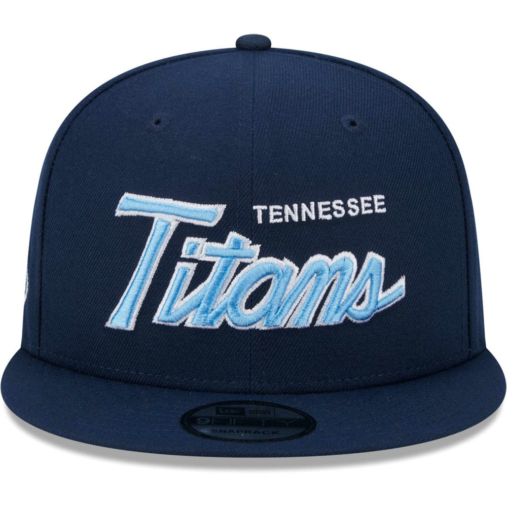 Tennessee Titans New Era Main Script 9FIFTY Snapback Hat