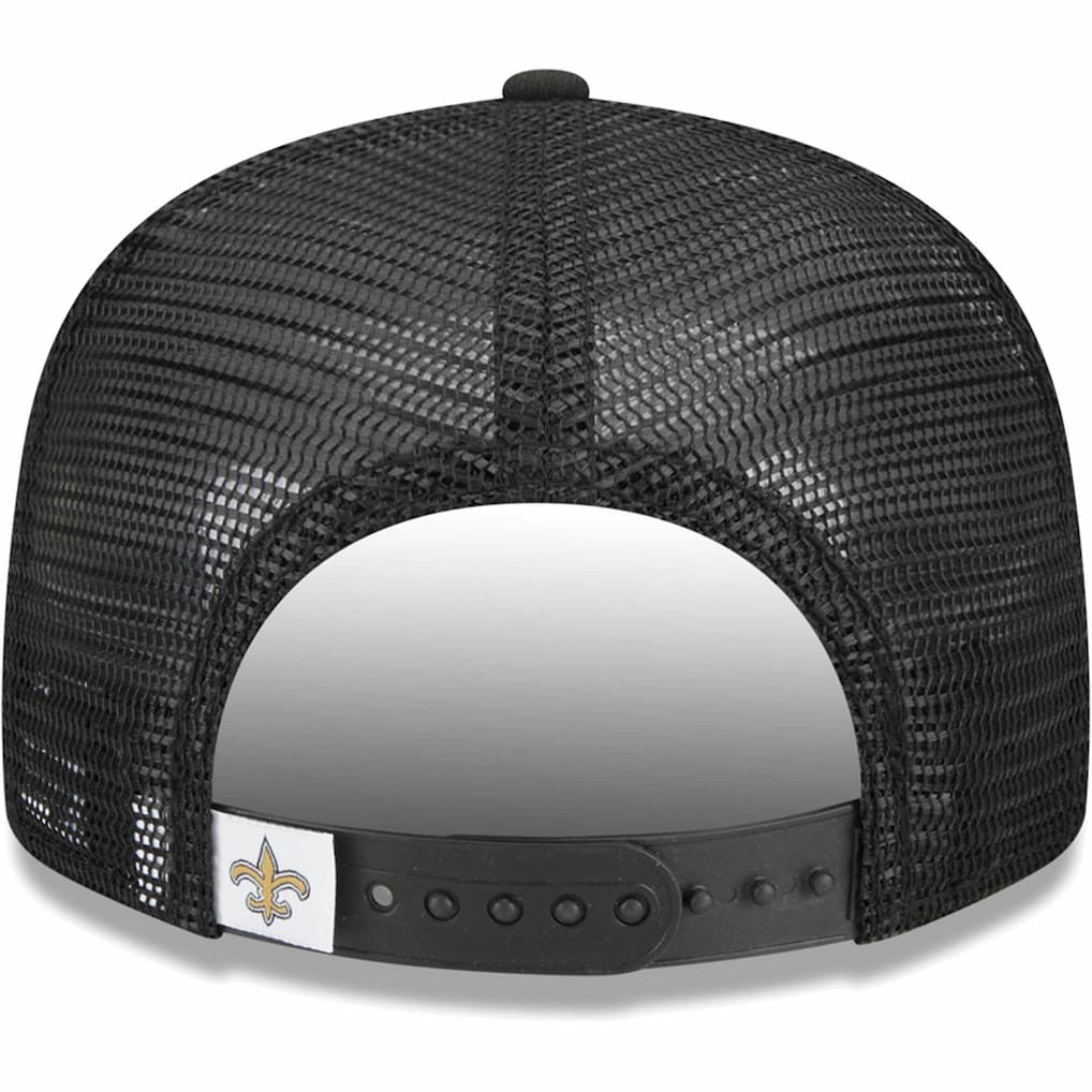 New Orleans Saints New Era Youth Main Trucker 9FIFTY Snapback Hat